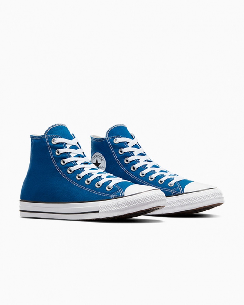 Converse Chuck Taylor All Star Blå Hvide Hvide | 83567UFNO