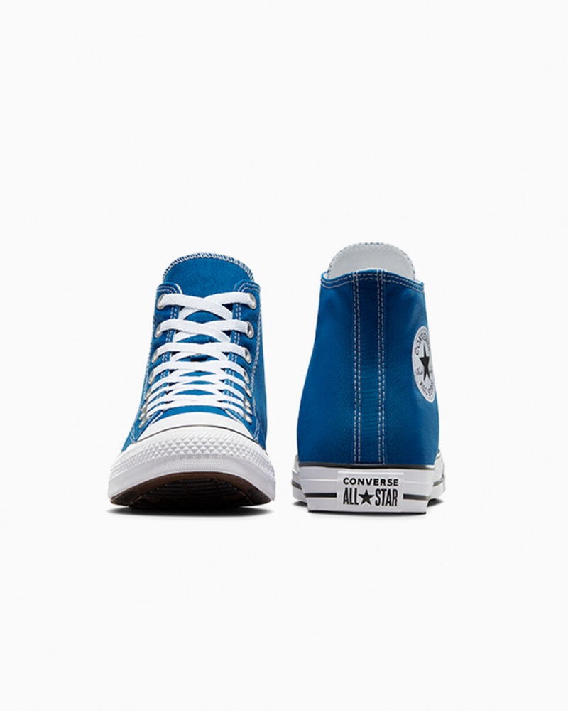 Converse Chuck Taylor All Star Blå Hvide Hvide | 83567UFNO