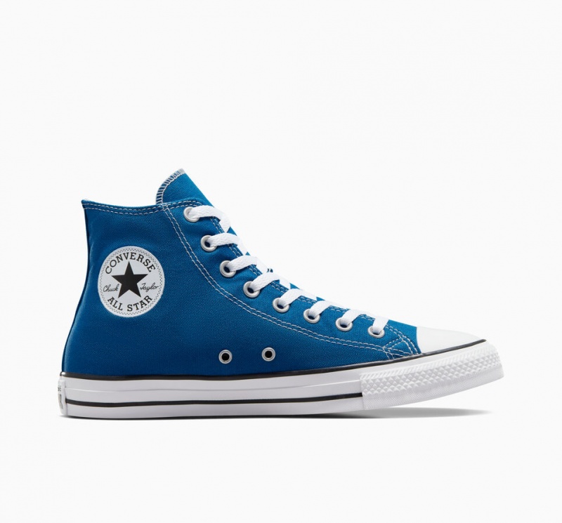 Converse Chuck Taylor All Star Blå Hvide Hvide | 83567UFNO