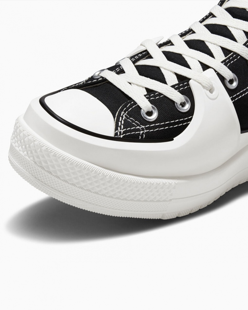 Converse Chuck Taylor All Star Construct Sort Hvide | 25197EJXW