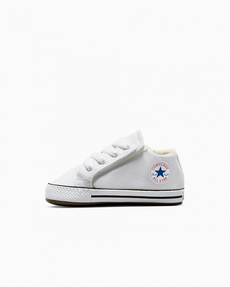 Converse Chuck Taylor All Star Cribster Easy-On Hvide Hvide | 12475QLYR