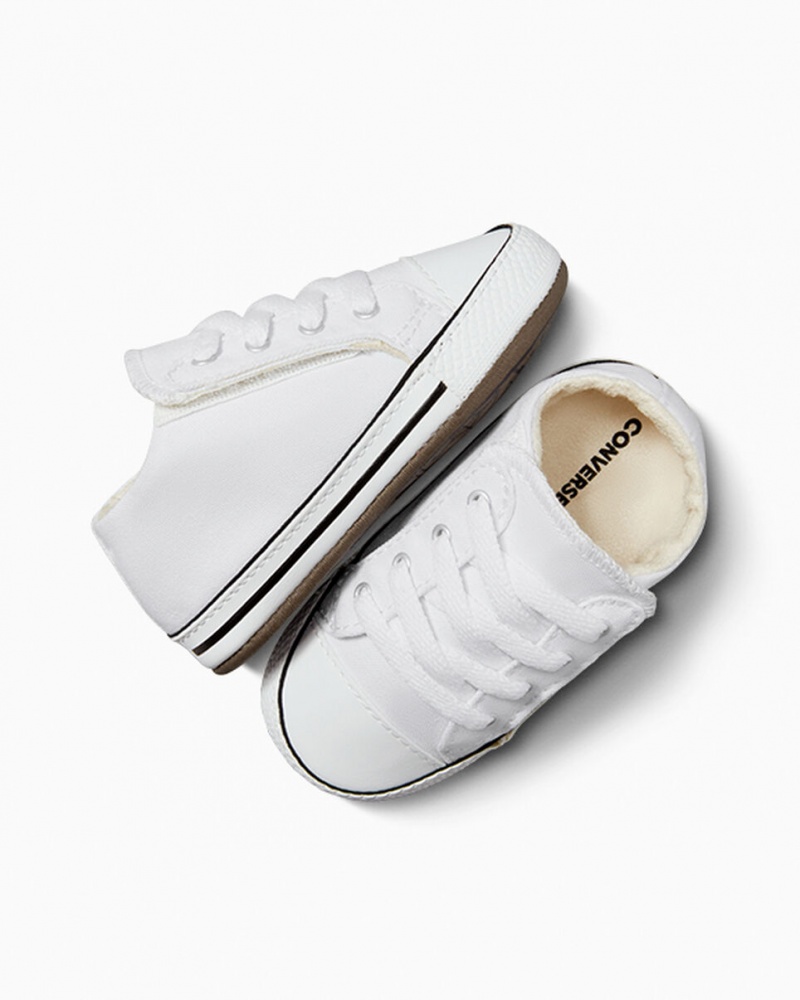 Converse Chuck Taylor All Star Cribster Easy-On Hvide Hvide | 12475QLYR