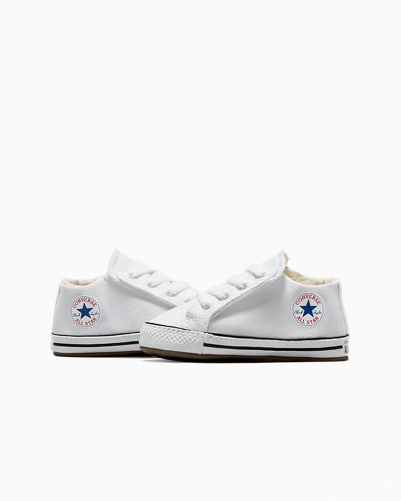 Converse Chuck Taylor All Star Cribster Easy-On Hvide Hvide | 12475QLYR