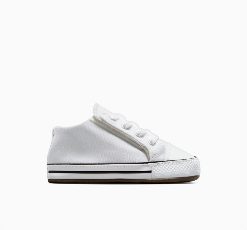 Converse Chuck Taylor All Star Cribster Easy-On Hvide Hvide | 12475QLYR