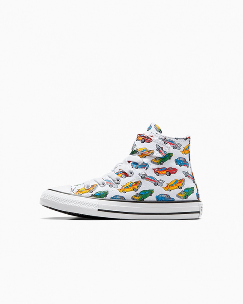 Converse Chuck Taylor All Star Easy-On Cars Hvide Gul Rød | 53640BVDT