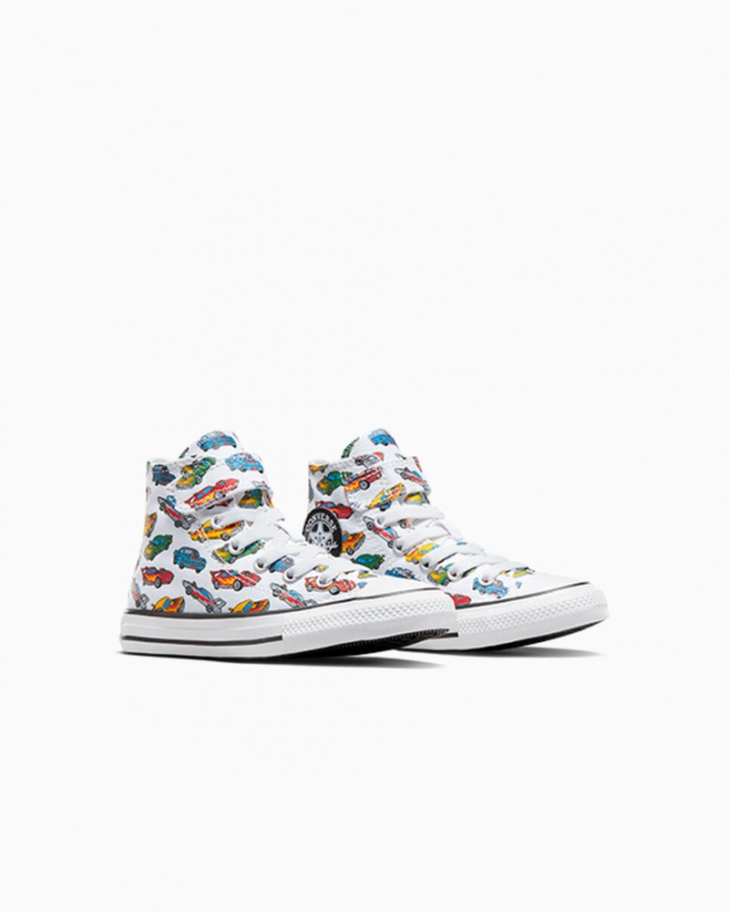 Converse Chuck Taylor All Star Easy-On Cars Hvide Gul Rød | 53640BVDT