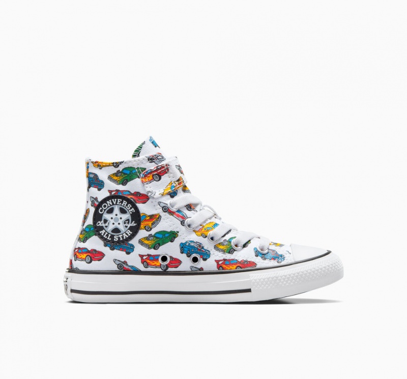 Converse Chuck Taylor All Star Easy-On Cars Hvide Gul Rød | 53640BVDT