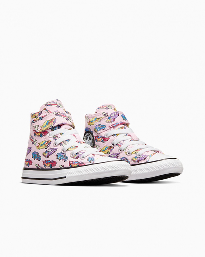 Converse Chuck Taylor All Star Easy-On Cars Lyserød Lyserød | 81367UCYA