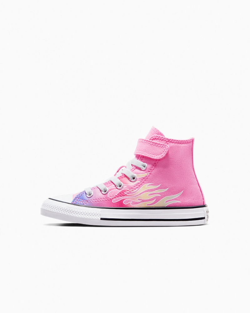 Converse Chuck Taylor All Star Easy-On Cars Lyserød Hvide Sort | 67524UXWG