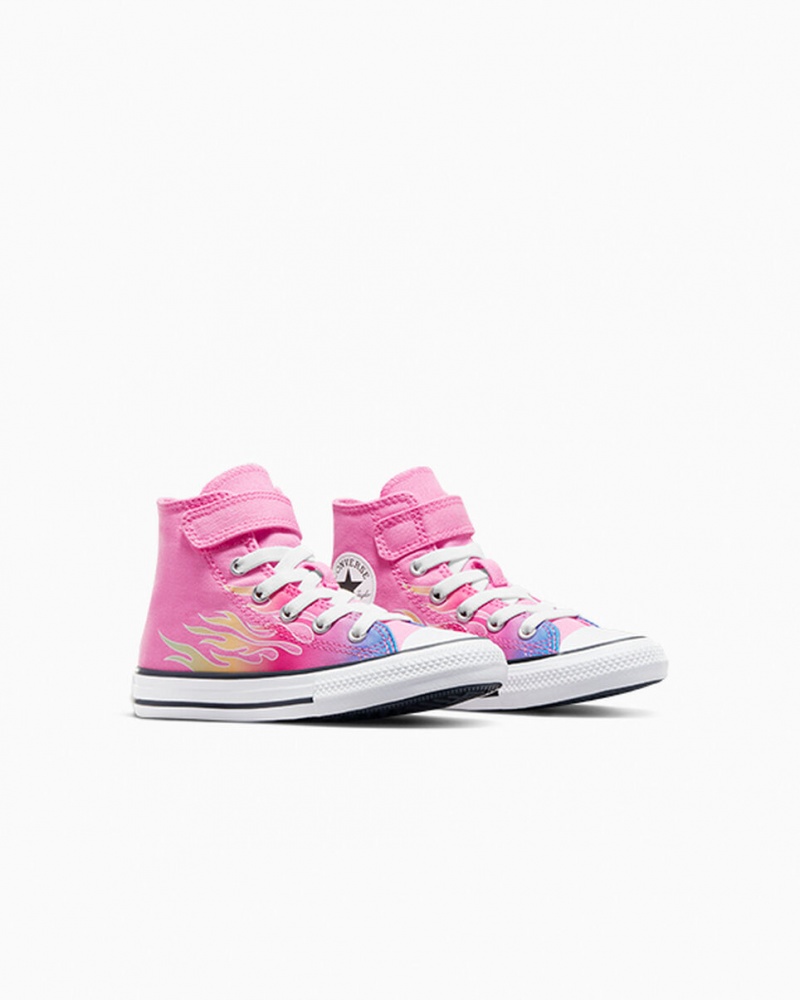 Converse Chuck Taylor All Star Easy-On Cars Lyserød Hvide Sort | 67524UXWG