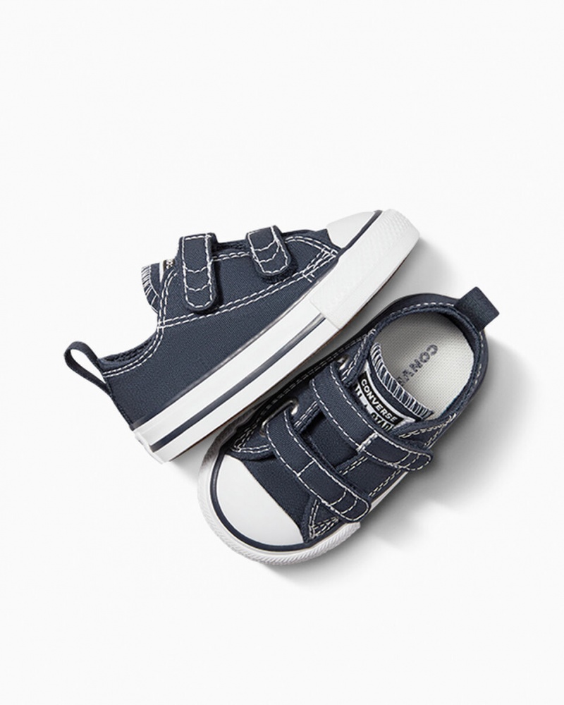 Converse Chuck Taylor All Star Easy-On Mørkeblå Hvide | 10247IAPB