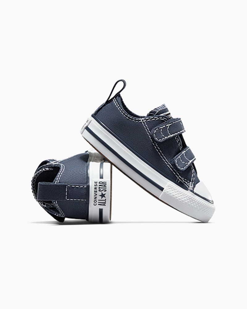 Converse Chuck Taylor All Star Easy-On Mørkeblå Hvide | 10247IAPB