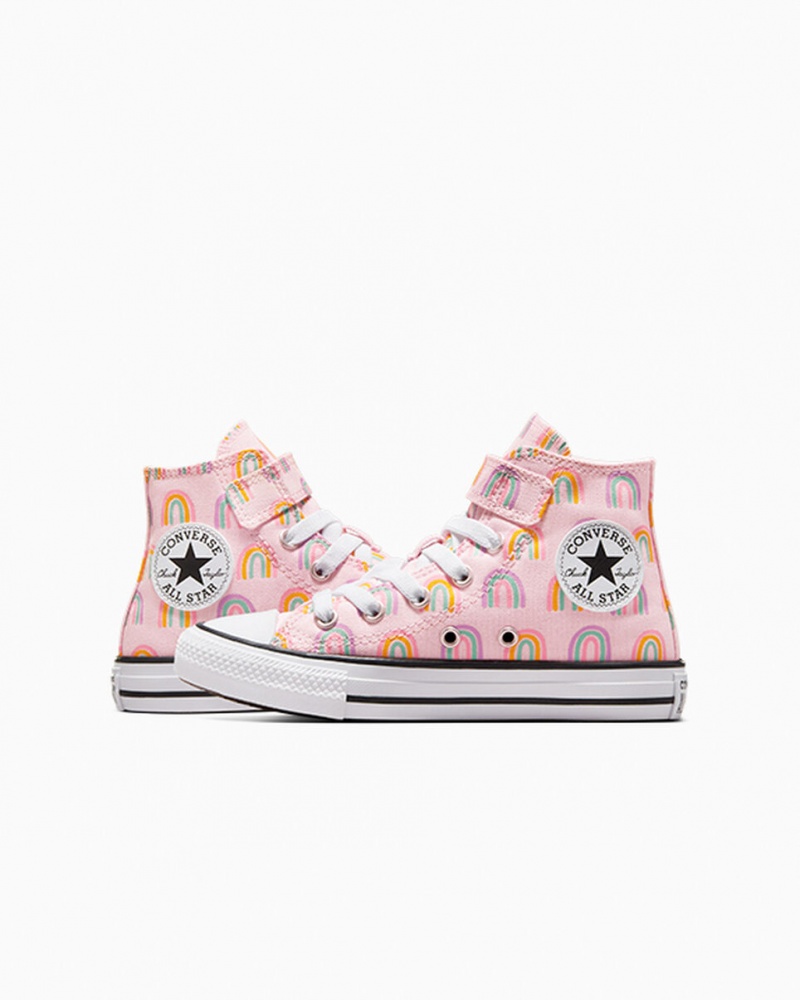 Converse Chuck Taylor All Star Easy-On Rainbows Lyserød | 75021YTEL