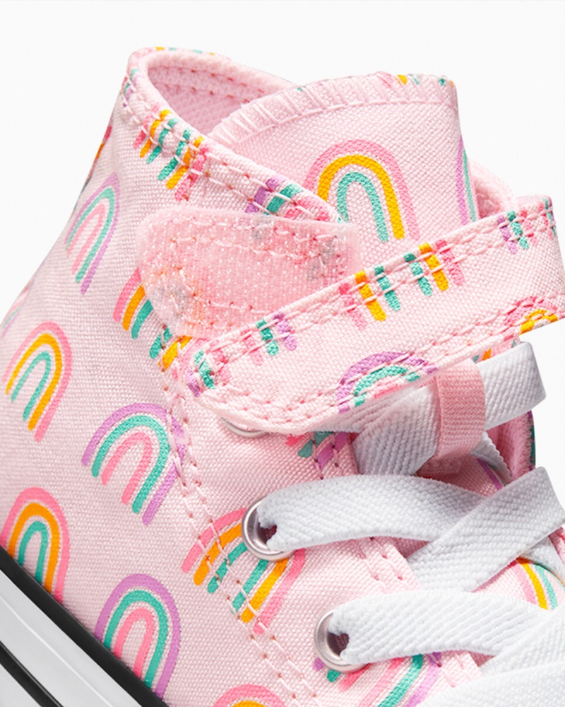 Converse Chuck Taylor All Star Easy-On Rainbows Lyserød | 05739JWZI