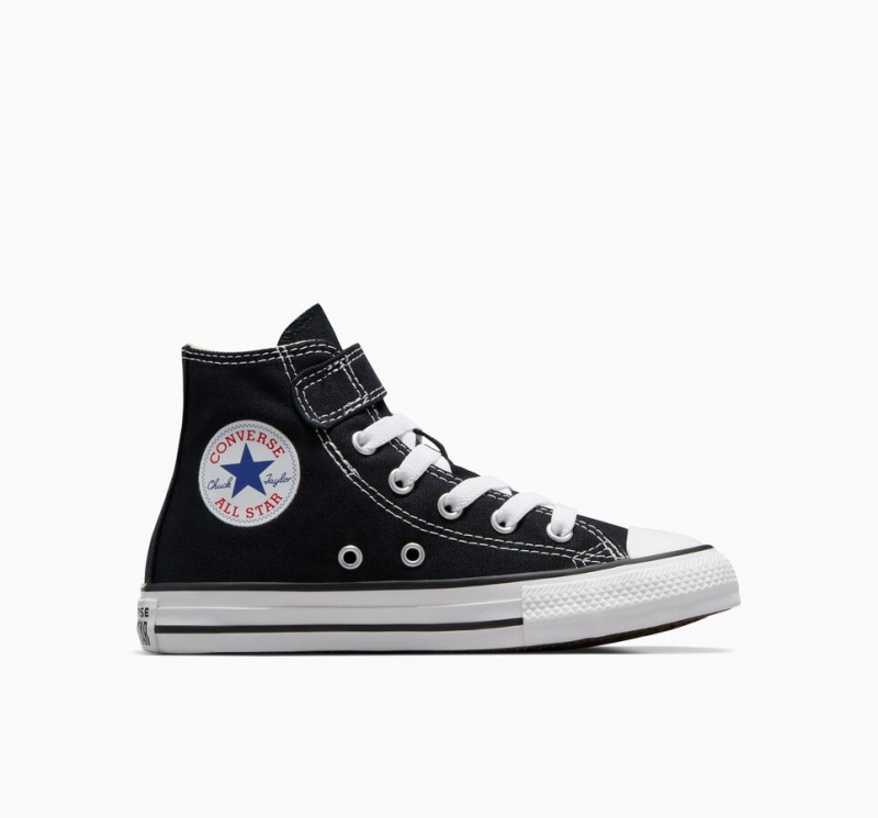 Converse Chuck Taylor All Star Easy-On Sort Hvide | 18730TSRI