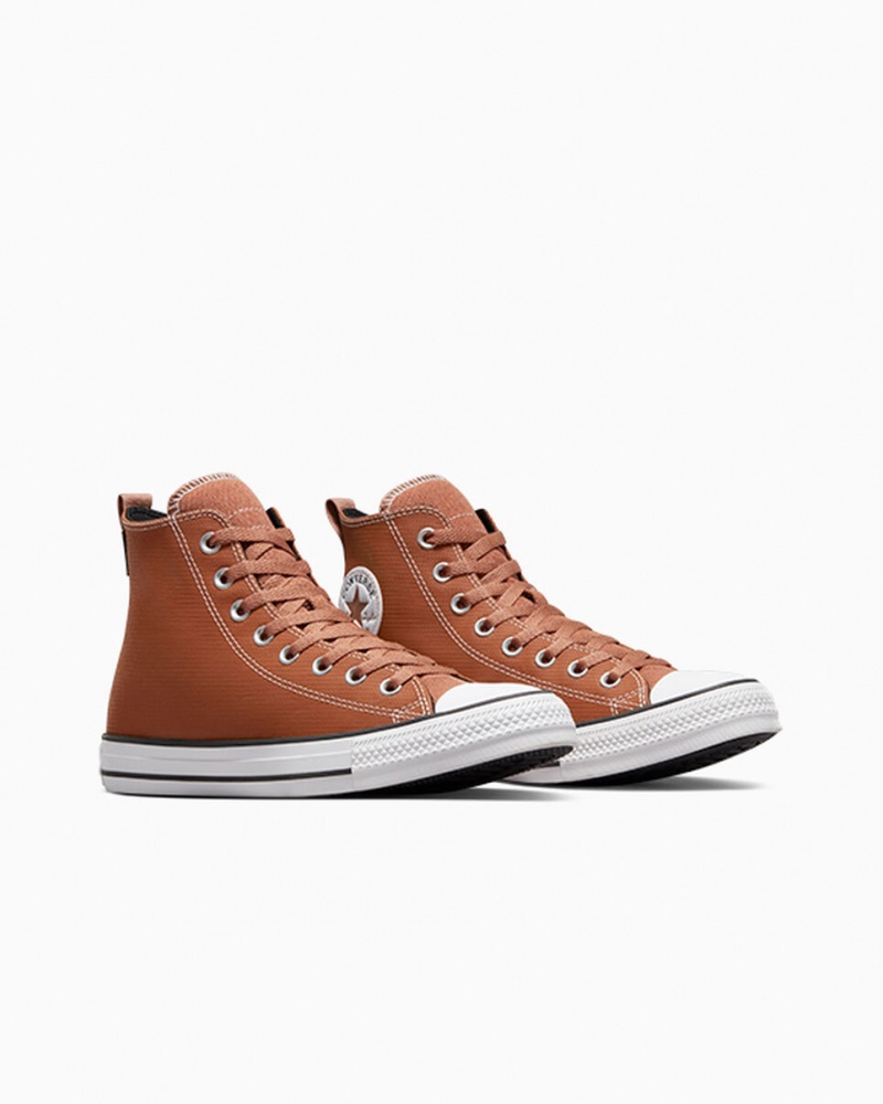 Converse Chuck Taylor All Star Læder Hvide | 35064TMJX