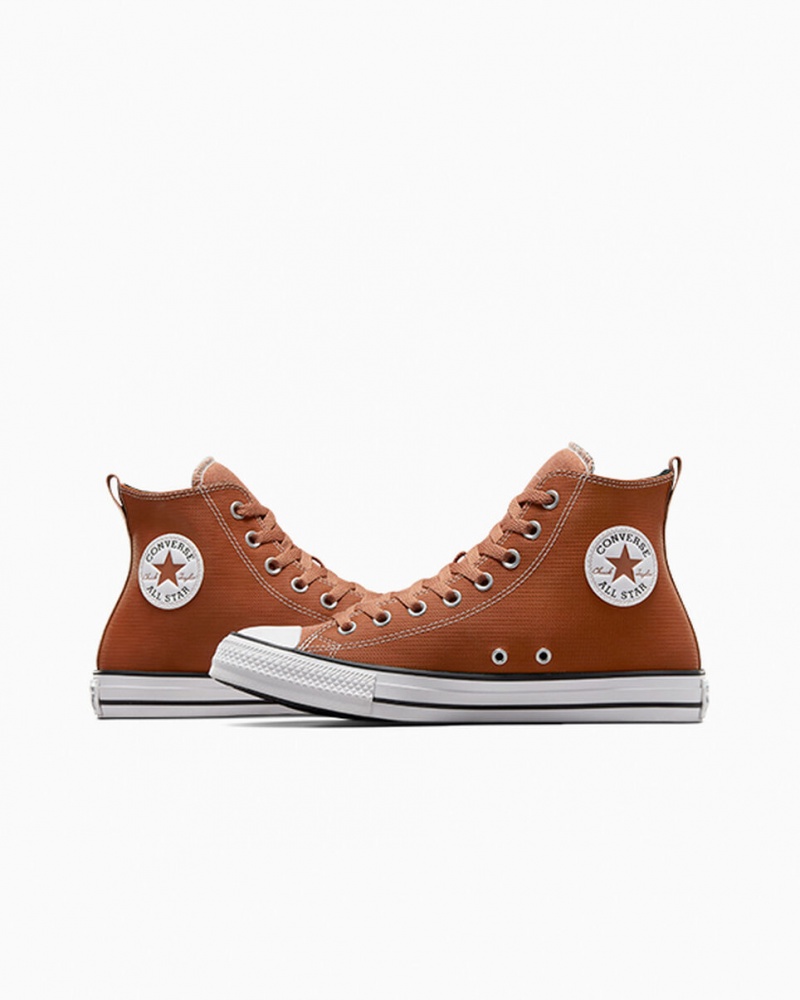 Converse Chuck Taylor All Star Læder Hvide | 35064TMJX