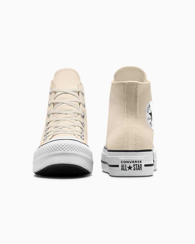 Converse Chuck Taylor All Star Lift Platform Hvide Sort | 16920ECPI