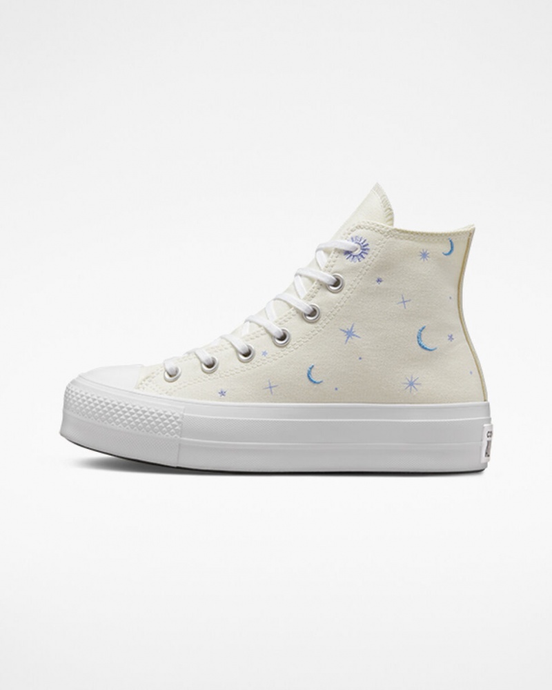 Converse Chuck Taylor All Star Lift Platform Celestial Lilla | 92380TRYQ