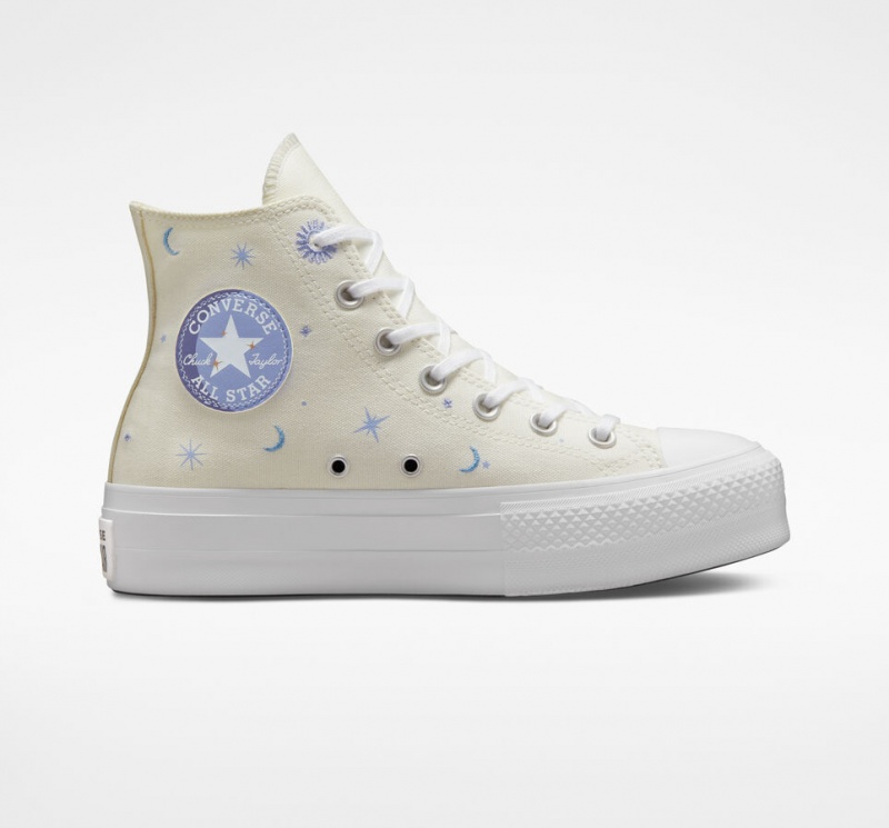 Converse Chuck Taylor All Star Lift Platform Celestial Lilla | 92380TRYQ