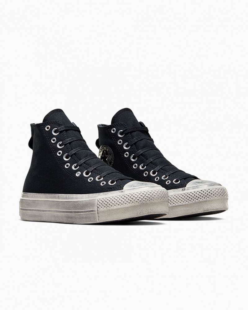 Converse Chuck Taylor All Star Lift Platform Punk Sort Sort | 87934DRKQ