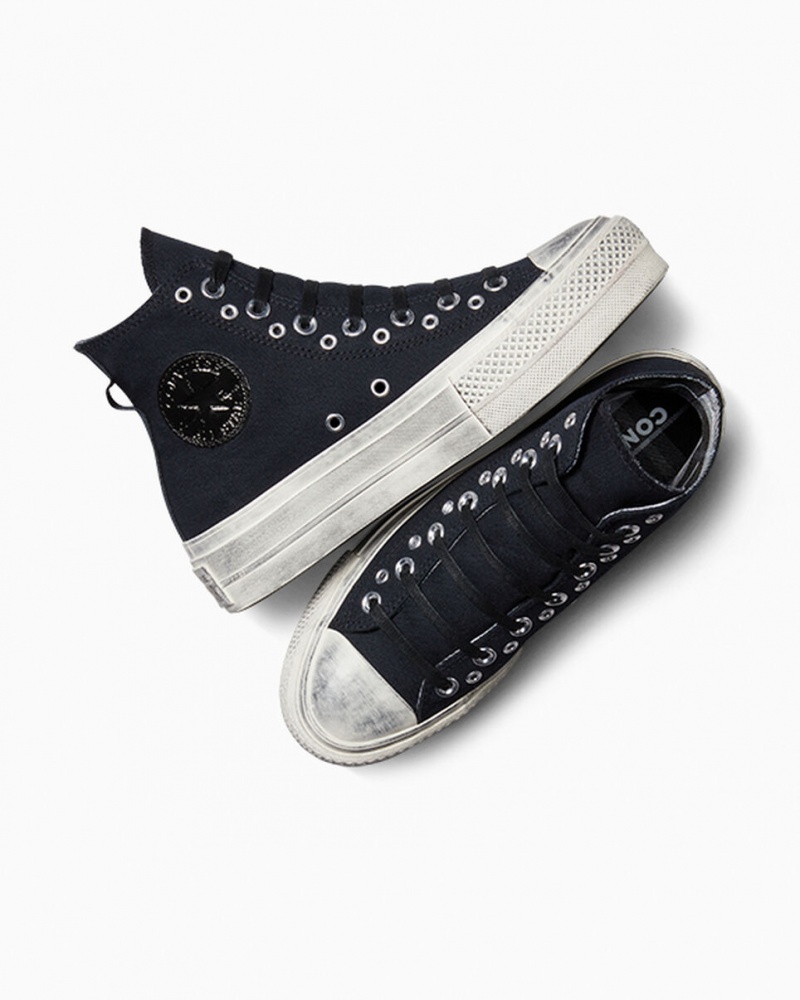 Converse Chuck Taylor All Star Lift Platform Punk Sort Sort | 87934DRKQ