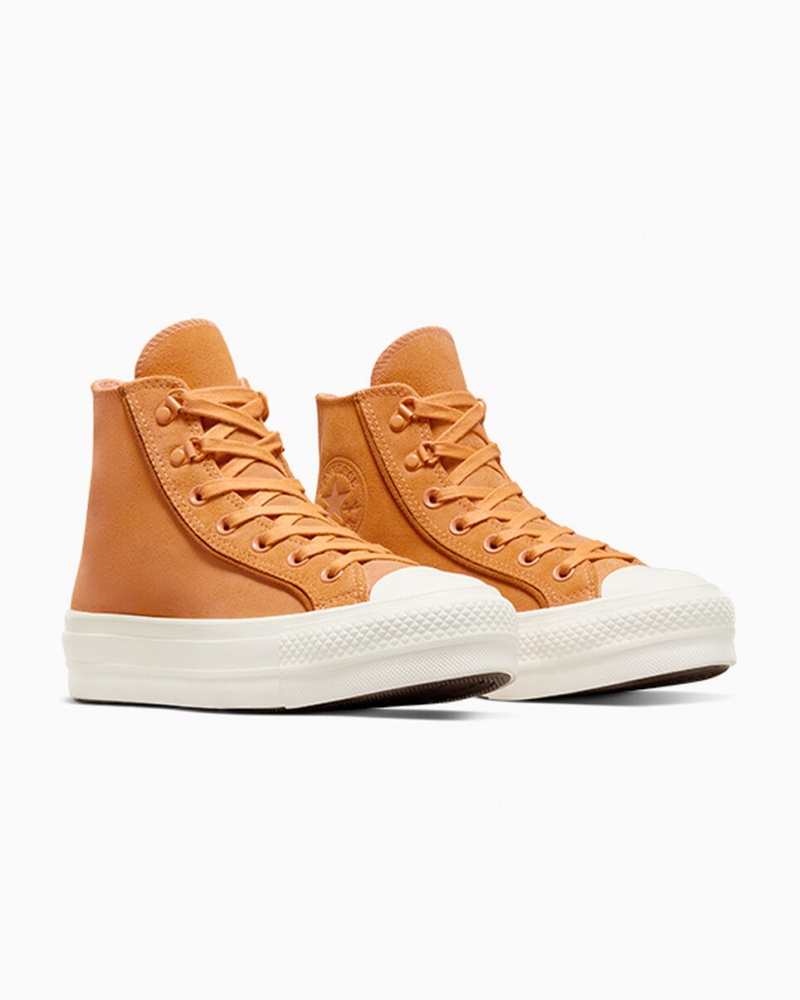 Converse Chuck Taylor All Star Lift Platform Ruskind Tiger Moth / Tawny Owl / Egret | 36120WZBS