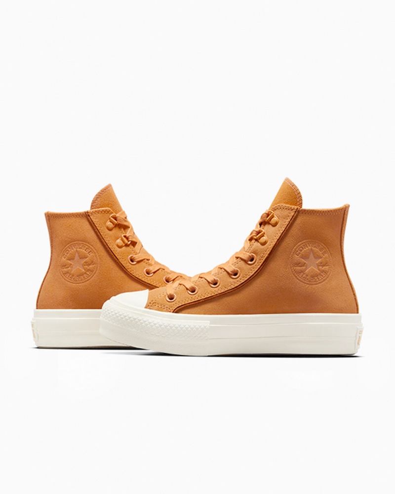 Converse Chuck Taylor All Star Lift Platform Ruskind Tiger Moth / Tawny Owl / Egret | 36120WZBS