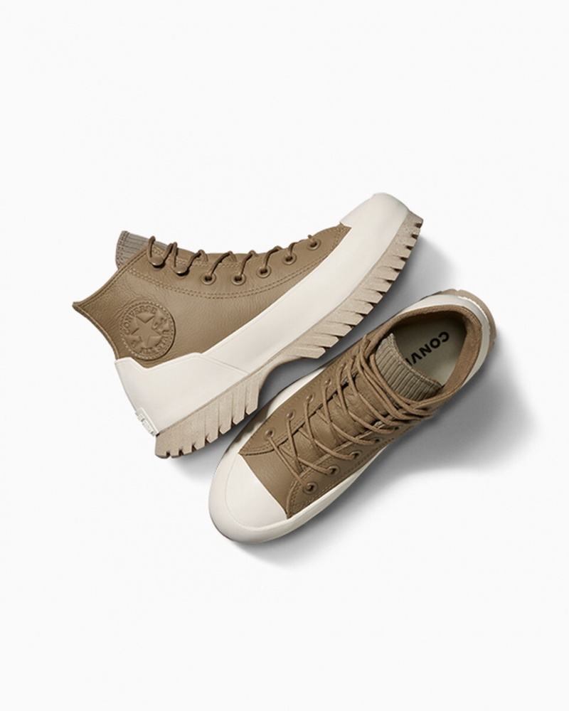 Converse Chuck Taylor All Star Lugged 2.0 Counter Climate Brune Khaki | 24187YDOP