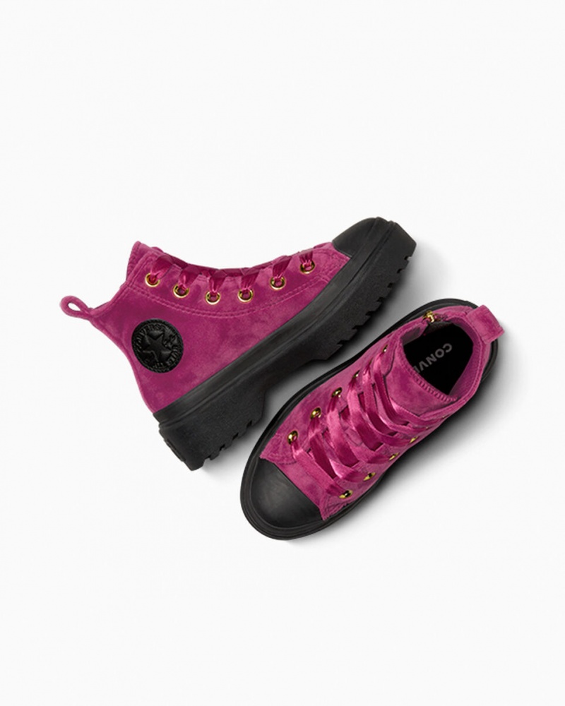 Converse Chuck Taylor All Star Lugged Lift Platform Velvet Sort Sort | 92180FGVD