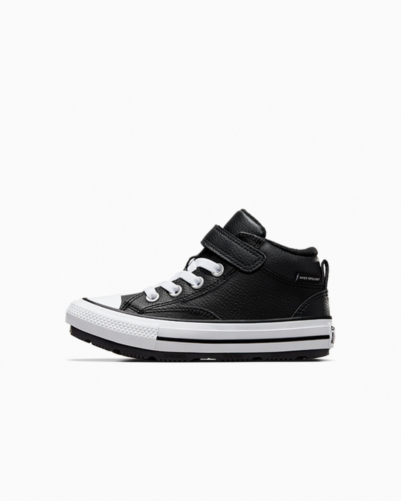 Converse Chuck Taylor All Star Malden Street Boot Sort Sort Hvide | 60319UCXN