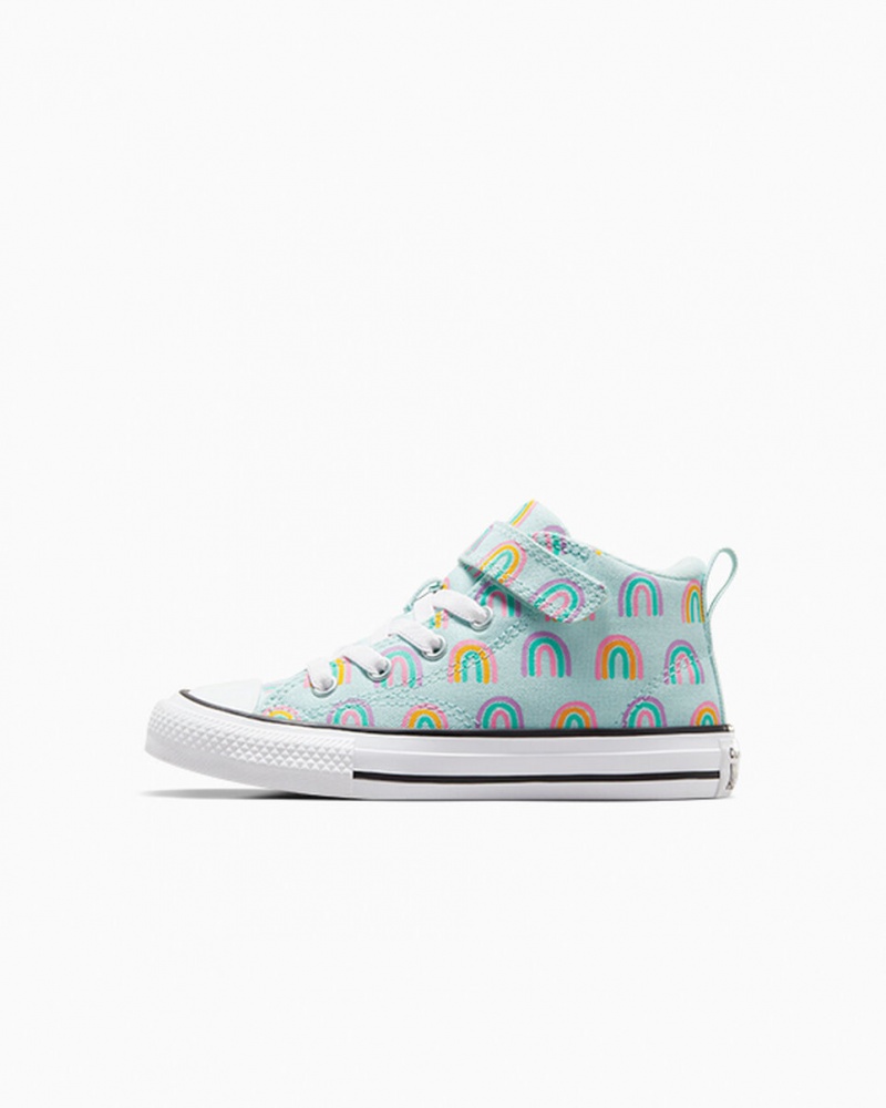 Converse Chuck Taylor All Star Malden Street Rainbows Blå Lyserød | 75249JWOZ