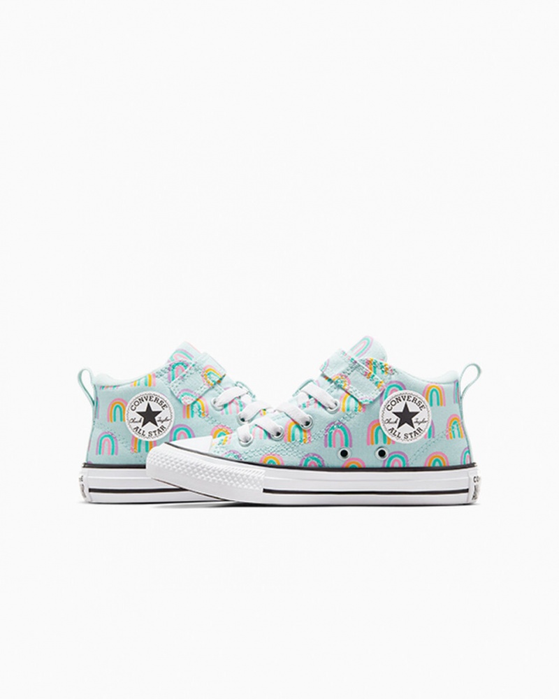 Converse Chuck Taylor All Star Malden Street Rainbows Blå Lyserød | 75249JWOZ