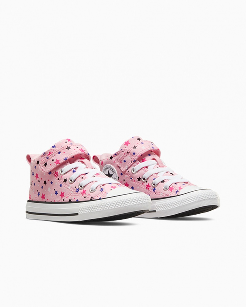 Converse Chuck Taylor All Star Malden Street Sparkle Lyserød Hvide Sort | 68015ICFT