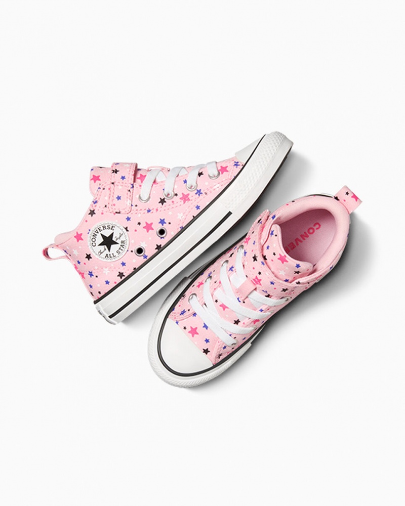 Converse Chuck Taylor All Star Malden Street Sparkle Lyserød Hvide Sort | 68015ICFT