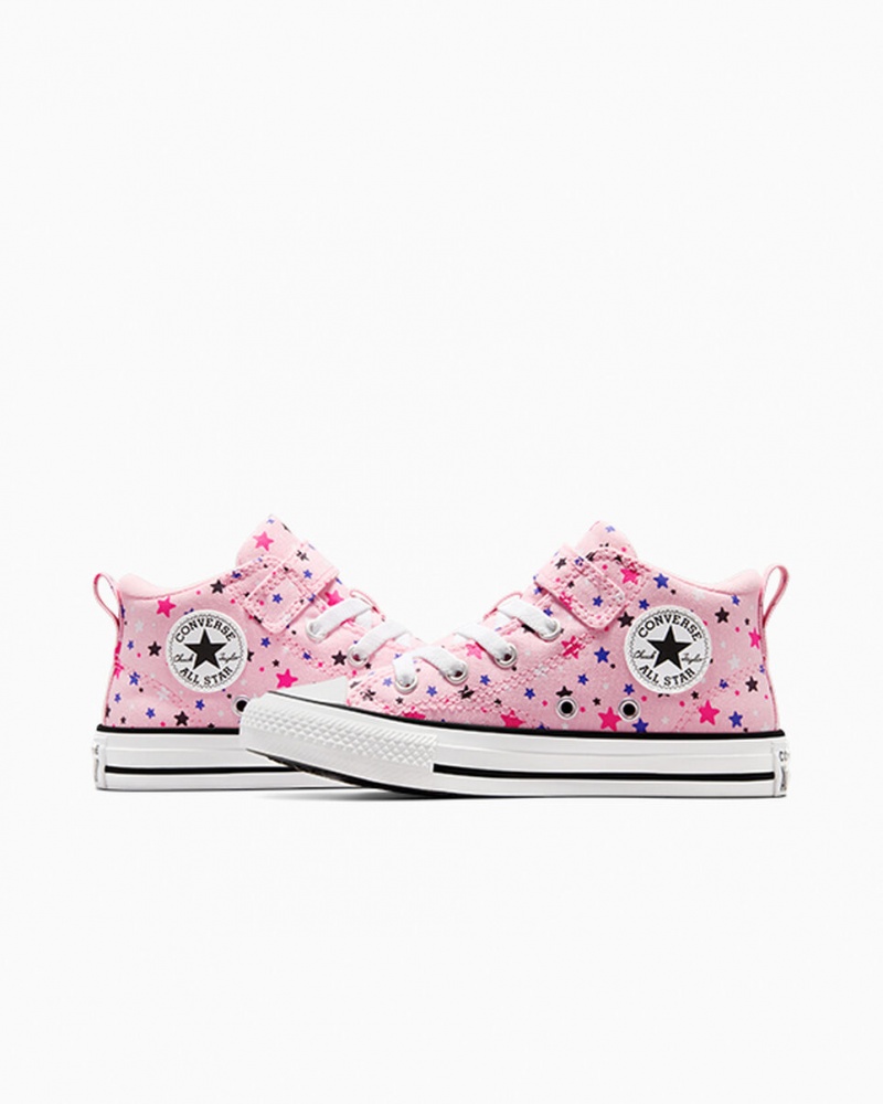 Converse Chuck Taylor All Star Malden Street Sparkle Lyserød Hvide Sort | 68015ICFT