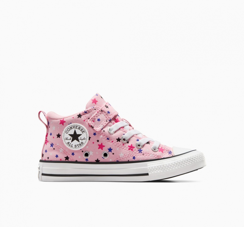 Converse Chuck Taylor All Star Malden Street Sparkle Lyserød Hvide Sort | 68015ICFT