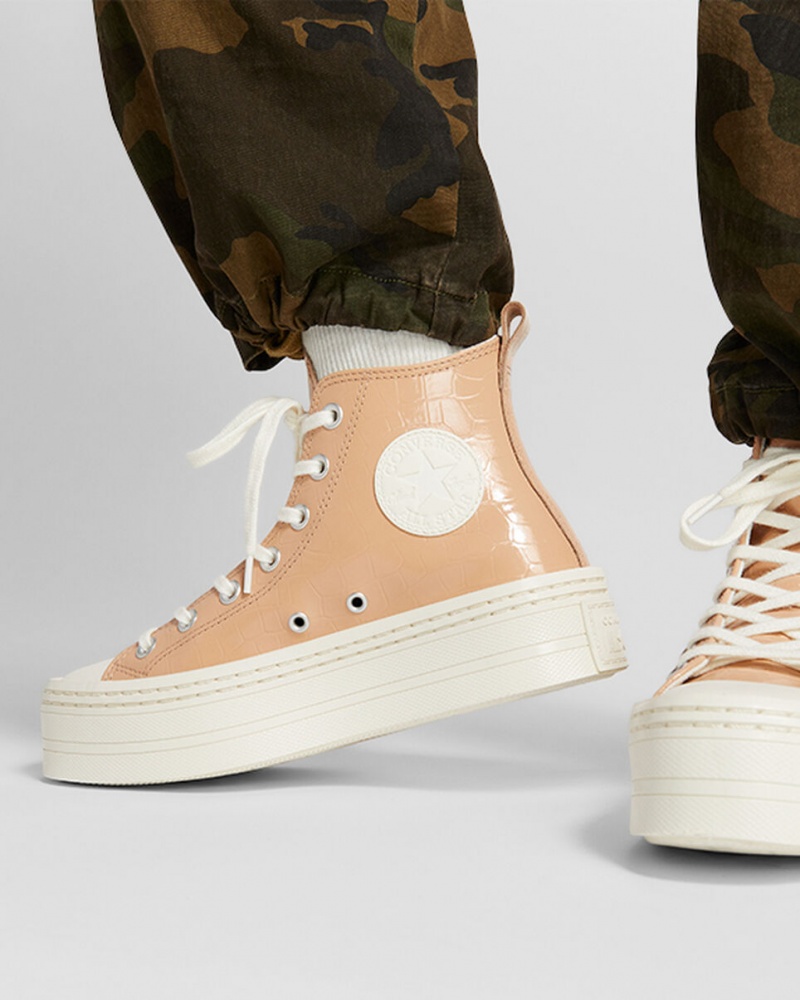 Converse Chuck Taylor All Star Modern Lift Platform Embossed Epic Dune / Epic Dune / Egret | 31564CIEV