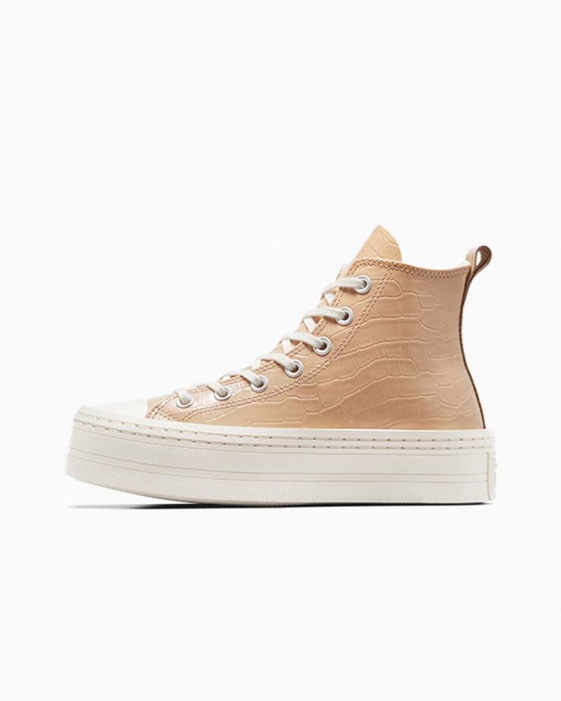 Converse Chuck Taylor All Star Modern Lift Platform Embossed Epic Dune / Epic Dune / Egret | 31564CIEV