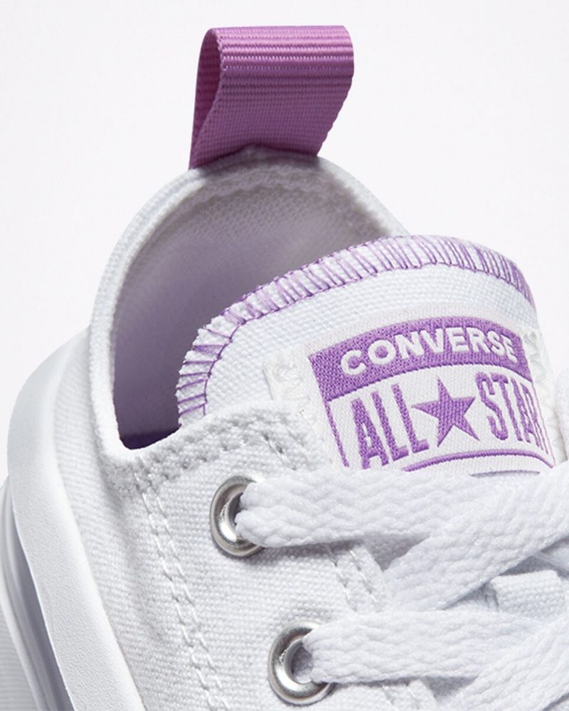 Converse Chuck Taylor All Star Move Platform Hvide Lilla Hvide | 92861NGWE