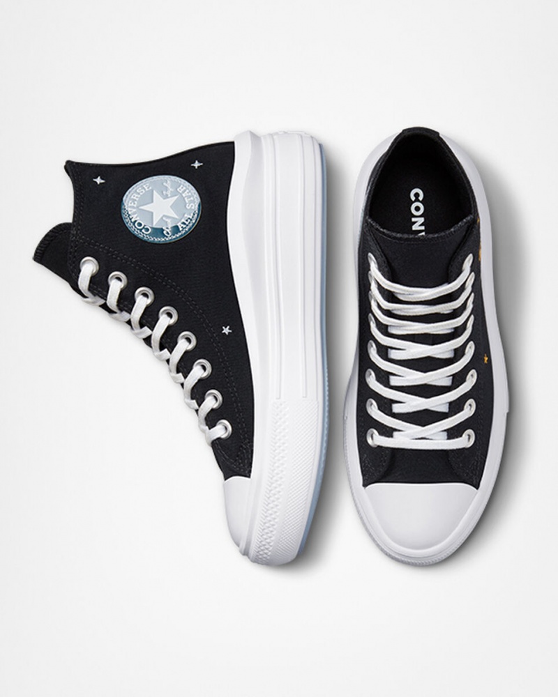 Converse Chuck Taylor All Star Move Platform Celestial Sort Gul | 80527YMFW