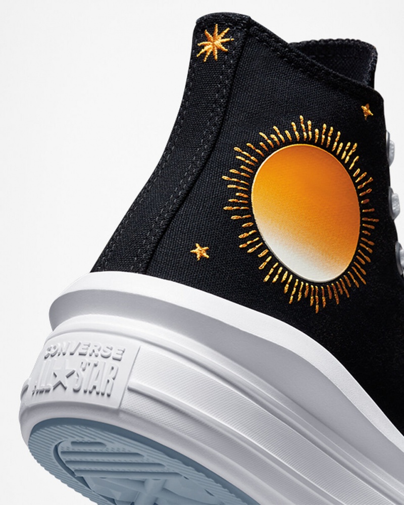 Converse Chuck Taylor All Star Move Platform Celestial Sort Gul | 80527YMFW