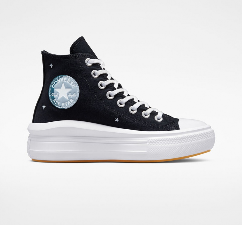 Converse Chuck Taylor All Star Move Platform Celestial Sort Gul | 80527YMFW