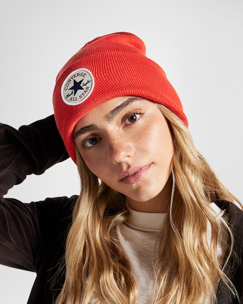 Converse Chuck Taylor All Star Patch Beanie Nomadic Rust | 10579BHUL