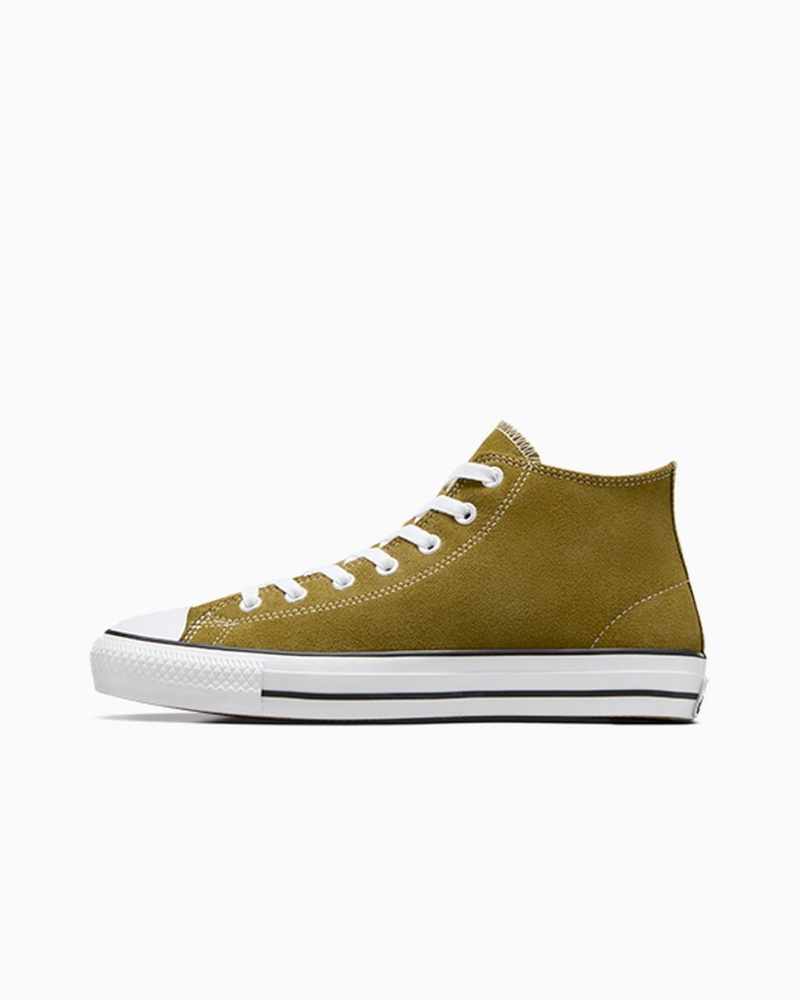 Converse Chuck Taylor All Star Pro Ruskind Hvide Sort | 13824TQHZ