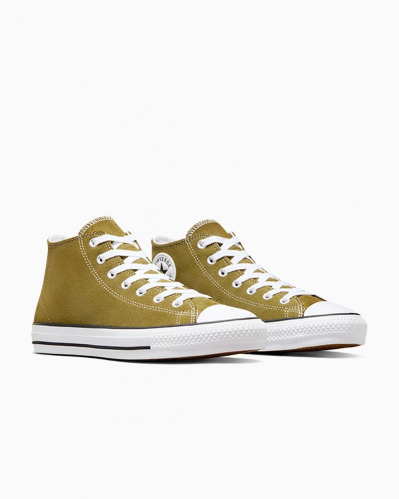 Converse Chuck Taylor All Star Pro Ruskind Hvide Sort | 13824TQHZ