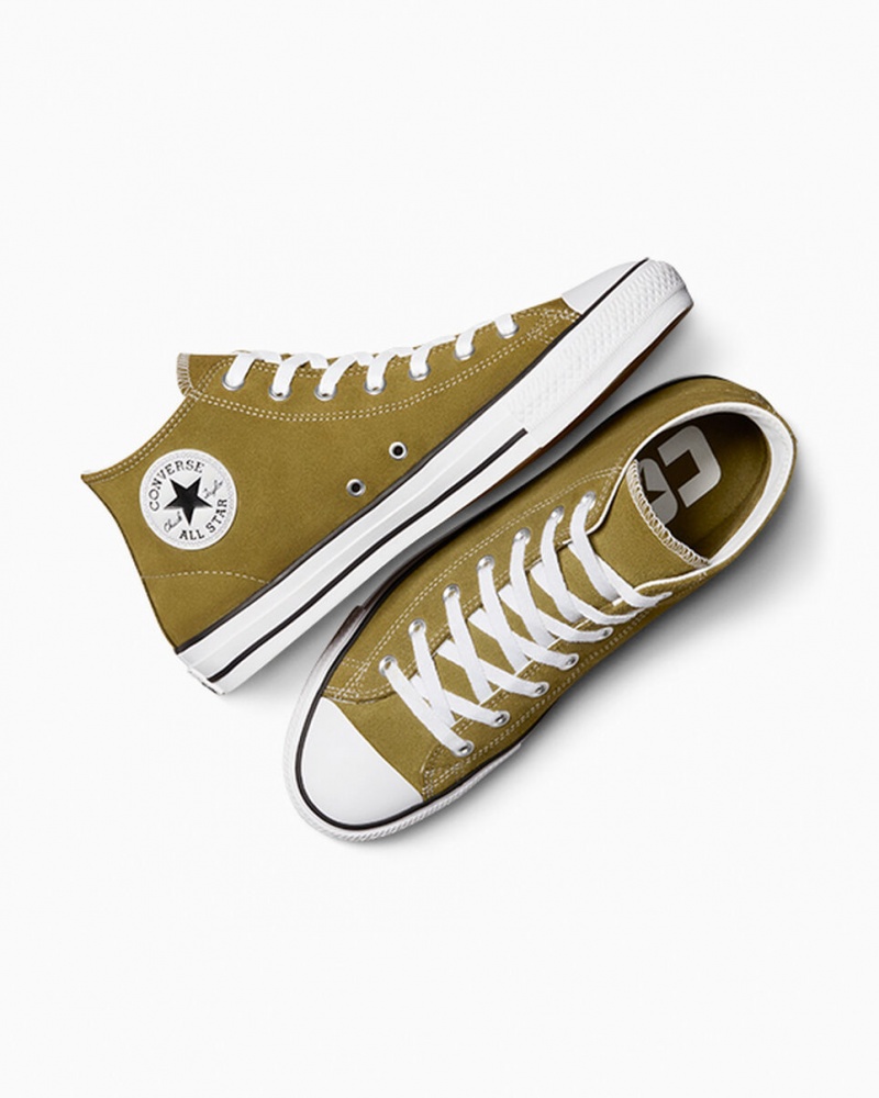 Converse Chuck Taylor All Star Pro Ruskind Hvide Sort | 13824TQHZ