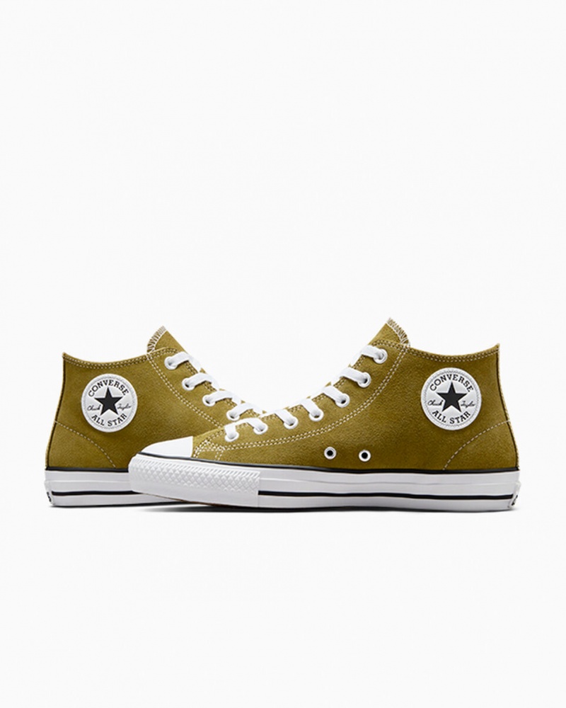 Converse Chuck Taylor All Star Pro Ruskind Hvide Sort | 13824TQHZ