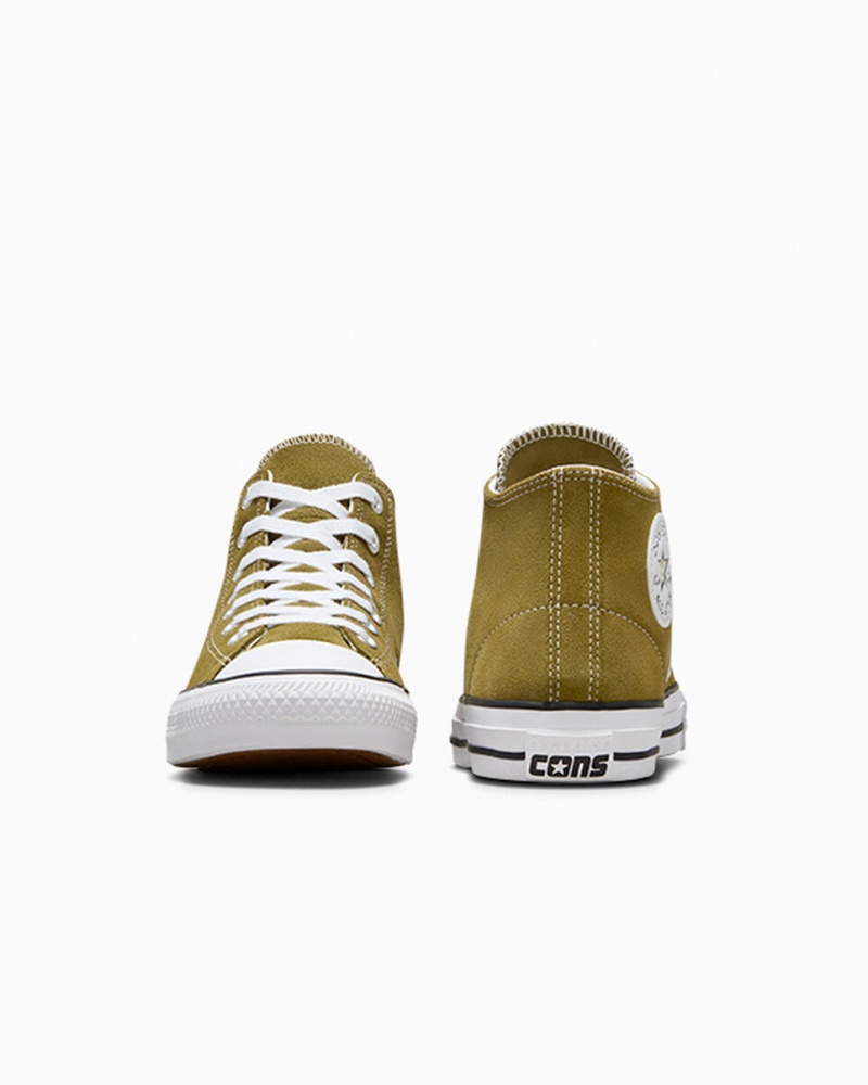 Converse Chuck Taylor All Star Pro Ruskind Hvide Sort | 13824TQHZ