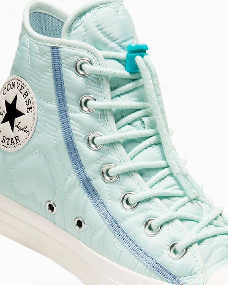 Converse Chuck Taylor All Star Quiltet Blå Blå | 95827QCYJ